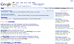 screenshot of search engine